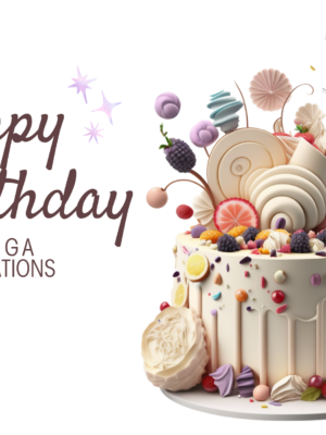 Happy Birthday Cake Card