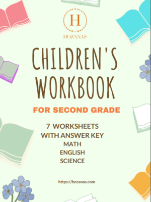 2nd Grade - 5 In 1 Childrens Workbook