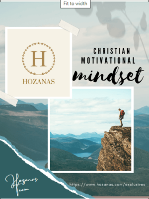 Christian Motivational Mindset (Downloadable E-Book)