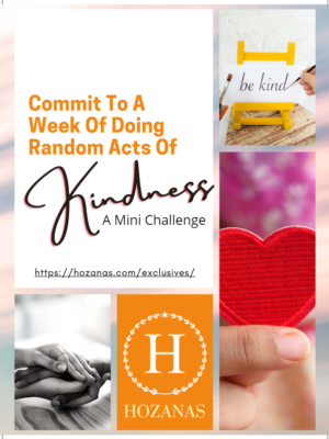 Commit to a Week of Doing Random Acts of Kindness (Flipbook + Downloadable E-Book)